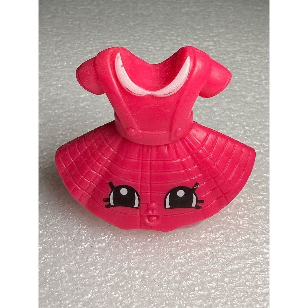 Shopkins Pink Dress Figure McDonalds Happy Meal Toy Moose Toys Mini Collectible